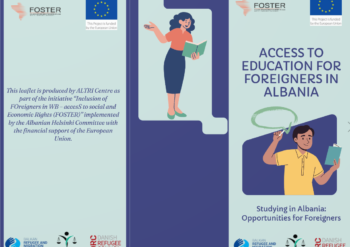 ACCESS TO EDUCATION FOR FOREIGNERS